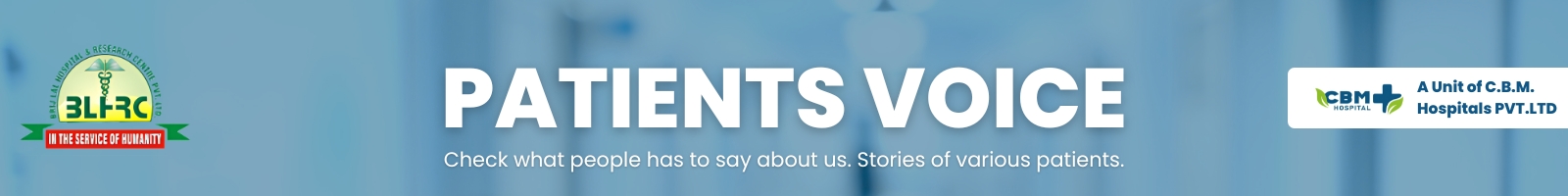 cbm -- patient voice